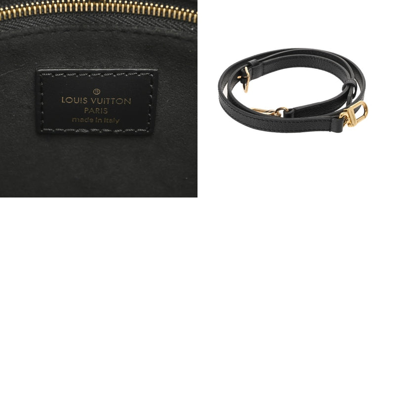 LOUIS VUITTON ルイヴィトン モノグラムアンプラント オンザゴー PM 2WAY ノワール M45653 レディース レザー ハンドバッグ Aランク 中古 銀蔵