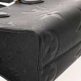 LOUIS VUITTON ルイヴィトン モノグラムアンプラント オンザゴー PM 2WAY ノワール M45653 レディース レザー ハンドバッグ Aランク 中古 銀蔵