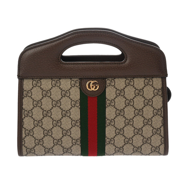 GUCCI グッチ オフィディア 2WAY ハンドバッグ ベージュ 693724 レディース GGスプリームキャンバス レザー ハンドバッグ Aランク 中古 銀蔵