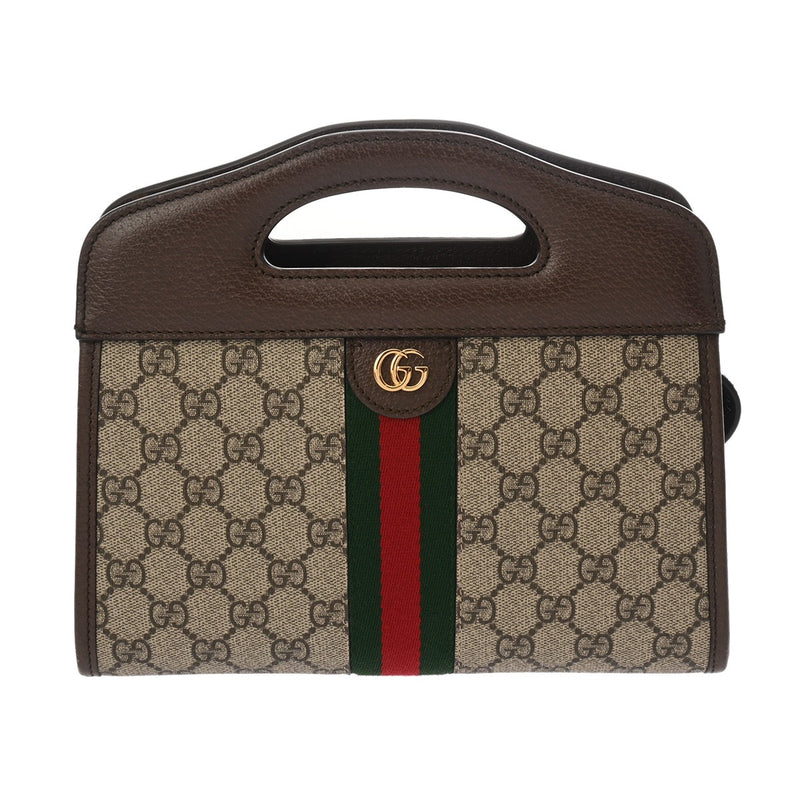 GUCCI グッチ オフィディア 2WAY ハンドバッグ ベージュ 693724 レディース GGスプリームキャンバス レザー ハンドバッグ Aランク 中古 銀蔵