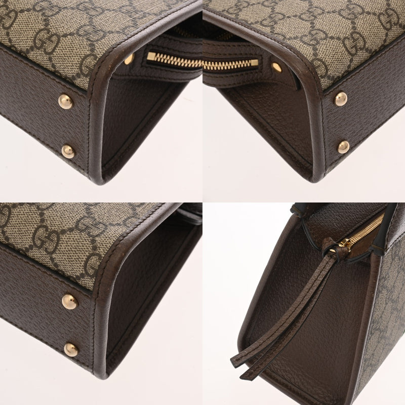 GUCCI グッチ オフィディア 2WAY ハンドバッグ ベージュ 693724 レディース GGスプリームキャンバス レザー ハンドバッグ Aランク 中古 銀蔵