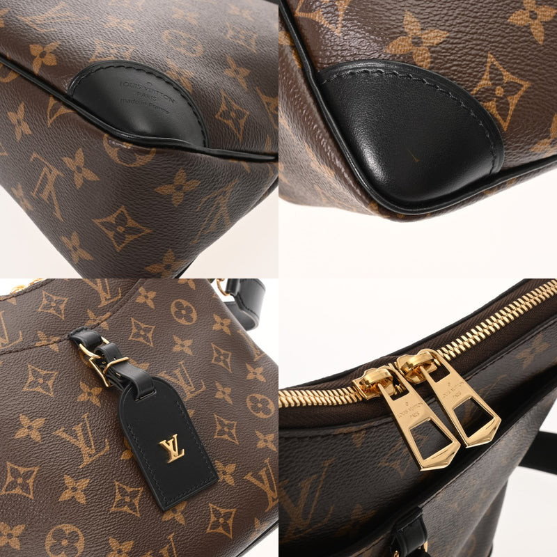 LOUIS VUITTON ルイヴィトン モノグラム オデオン NM PM ノワール 