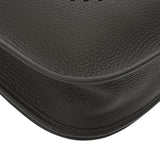 HERMES エルメス エブリン エヴリン3 PM グラファイト W刻印(2024年頃) ユニセックス トリヨンクレマンス ショルダーバッグ 新同 中古 銀蔵