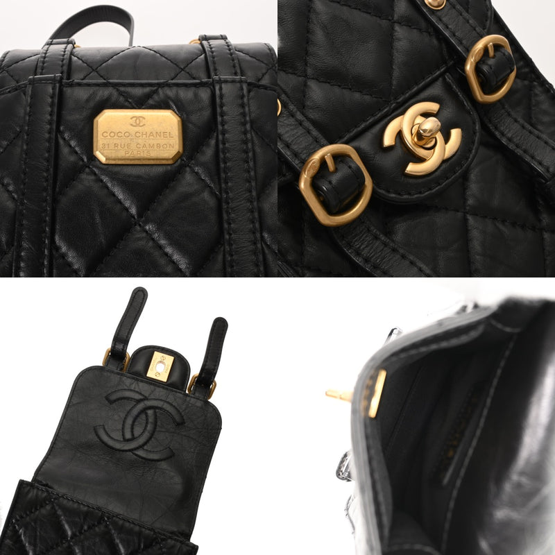 CHANEL シャネル マトラッセ 2WAY チェーンショルダー ブラック AS2695 レディース カーフ ショルダーバッグ Aランク 中古 銀蔵