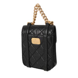 CHANEL シャネル マトラッセ 2WAY チェーンショルダー ブラック AS2695 レディース カーフ ショルダーバッグ Aランク 中古 銀蔵