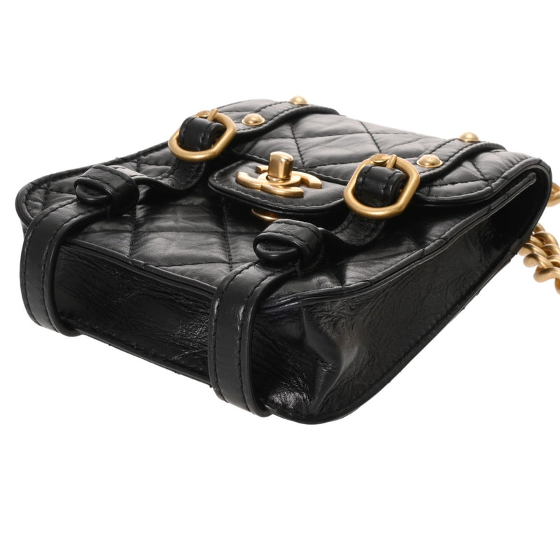 CHANEL シャネル マトラッセ 2WAY チェーンショルダー ブラック AS2695 レディース カーフ ショルダーバッグ Aランク 中古 銀蔵