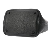 HERMES エルメス ピコタンロック PM モノクローム ブラック U刻印(2022年頃) レディース トリヨンクレマンス ハンドバッグ Aランク 中古 銀蔵