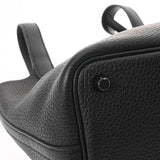 HERMES エルメス ピコタンロック PM モノクローム ブラック U刻印(2022年頃) レディース トリヨンクレマンス ハンドバッグ Aランク 中古 銀蔵