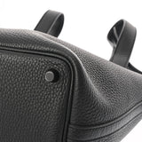 HERMES エルメス ピコタンロック PM モノクローム ブラック U刻印(2022年頃) レディース トリヨンクレマンス ハンドバッグ Aランク 中古 銀蔵
