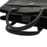 CHANEL シャネル エグゼクティブ ラージ ショッピングバッグ ブラック A69931 レディース レザー ハンドバッグ ABランク 中古 銀蔵