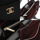 CHANEL シャネル エグゼクティブ ラージ ショッピングバッグ ブラック A69931 レディース レザー ハンドバッグ ABランク 中古 銀蔵