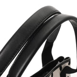 BALENCIAGA バレンシアガ ネイビーカバス S ドット柄 ホワイト/ブラック 339933 レディース キャンバス レザー ハンドバッグ ABランク 中古 銀蔵