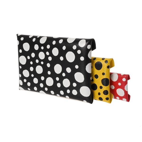 LOUIS VUITTON ルイヴィトン エピ ポシェットキリガミ 草間彌生 コラボ マルチカラー M81959 レディース レザー アクセサリーポーチ Aランク 中古 銀蔵