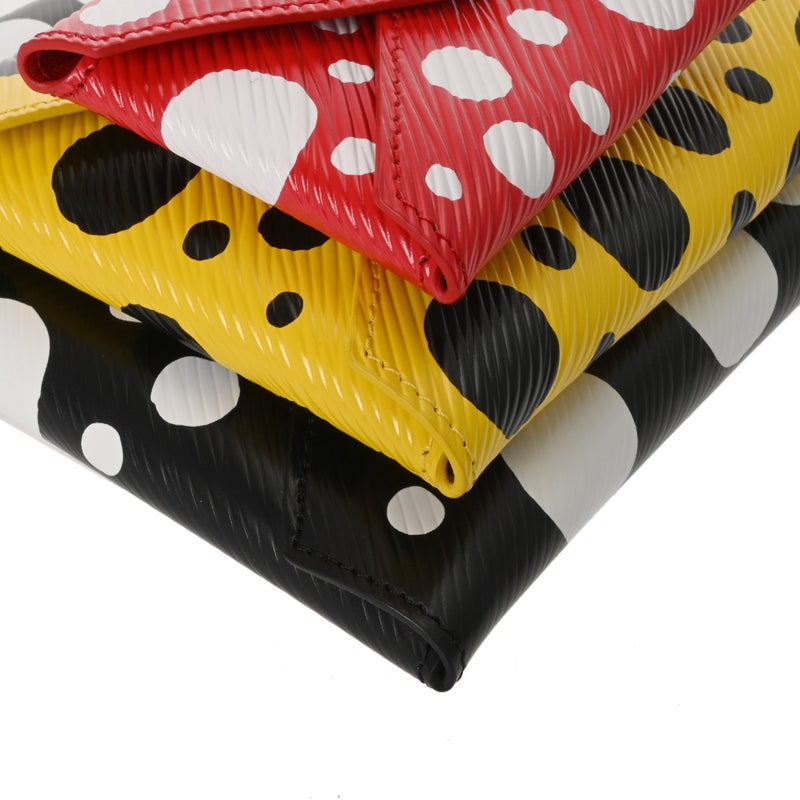 LOUIS VUITTON ルイヴィトン エピ ポシェットキリガミ 草間彌生 コラボ マルチカラー M81959 レディース レザー アクセサリーポーチ Aランク 中古 銀蔵
