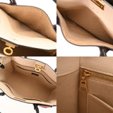 LOUIS VUITTON ルイヴィトン モノグラム オンマイサイド MM ルージュピラット M53824 レディース カーフレザー/モノグラムキャンバス 2WAYバッグ Aランク 中古 銀蔵