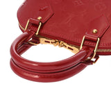 LOUIS VUITTON ルイヴィトン モノグラムヴェルニ アルマ BB ポムダムール M91606 レディース モノグラムヴェルニ ハンドバッグ ABランク 中古 銀蔵