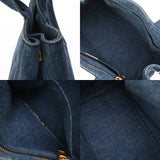 PRADA プラダ カナパ ミニ ブラック 1BG439 レディース キャンバス ハンドバッグ Bランク 中古 銀蔵