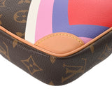 LOUIS VUITTON ルイヴィトン モノグラム モノグラムゲームオンコレクション パナムセット ブラウン M57450 レディース モノグラムキャンバス ショルダーバッグ Aランク 中古 銀蔵