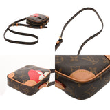 LOUIS VUITTON ルイヴィトン モノグラム モノグラムゲームオンコレクション パナムセット ブラウン M57450 レディース モノグラムキャンバス ショルダーバッグ Aランク 中古 銀蔵