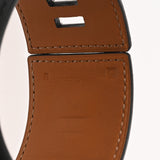 HERMES エルメス コリエドシアン GM ブラック シルバー金具 □Q刻印(2013年頃) ユニセックス ヴォーシャモニー ブレスレット ABランク 中古 銀蔵