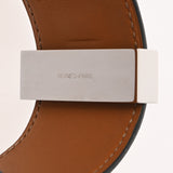 HERMES エルメス コリエドシアン GM ブラック シルバー金具 □Q刻印(2013年頃) ユニセックス ヴォーシャモニー ブレスレット ABランク 中古 銀蔵