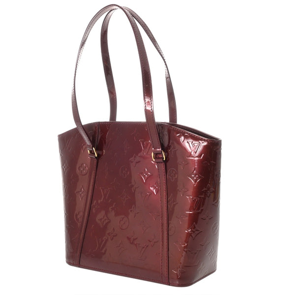 LOUIS VUITTON ルイヴィトン モノグラムヴェルニ アヴァロン MM ルージュフォーヴィスト M91744 レディース ヴェルニ ハンドバッグ Bランク 中古 銀蔵