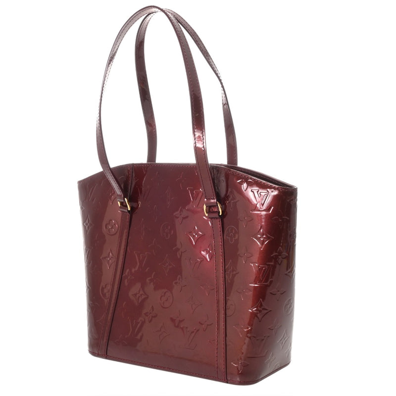 LOUIS VUITTON ルイヴィトン モノグラムヴェルニ アヴァロン MM ルージュフォーヴィスト M91744 レディース ヴェルニ ハンドバッグ Bランク 中古 銀蔵