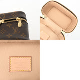 LOUIS VUITTON ルイヴィトン モノグラム ニース ナノ バニティバッグ ブラウン M44936 レディース モノグラムキャンバス バニティバッグ Aランク 中古 銀蔵