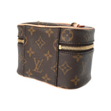 LOUIS VUITTON ルイヴィトン モノグラム ニース ナノ バニティバッグ ブラウン M44936 レディース モノグラムキャンバス バニティバッグ Aランク 中古 銀蔵