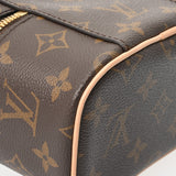 LOUIS VUITTON ルイヴィトン モノグラム ニース ナノ バニティバッグ ブラウン M44936 レディース モノグラムキャンバス バニティバッグ Aランク 中古 銀蔵