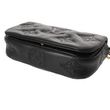 LOUIS VUITTON ルイヴィトン バブルグラム ウォレットオンストラップ 3WAY ノワール M81398 レディース レザー ショルダーバッグ ABランク 中古 銀蔵