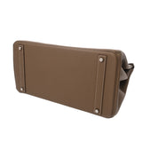 HERMES エルメス バーキン 40 エトゥープ Z刻印(2021年頃) ユニセックス トゴ ハンドバッグ Aランク 中古 銀蔵