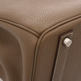 HERMES エルメス バーキン 40 エトゥープ Z刻印(2021年頃) ユニセックス トゴ ハンドバッグ Aランク 中古 銀蔵