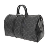 LOUIS VUITTON ルイヴィトン モノグラムエクリプス キーポルバンドリエール 45 ブラック M40569 メンズ モノグラムキャンバス ボストンバッグ Aランク 中古 銀蔵