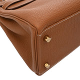 HERMES エルメス ケリー28 内縫い ゴールド W刻印(2024年頃) レディース トゴ 2WAYバッグ Aランク 中古 銀蔵
