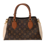 LOUIS VUITTON ルイヴィトン モノグラム ヴァンドーム BB クレーム M46495 レディース モノグラムキャンバス カーフ ハンドバッグ Aランク 中古 銀蔵
