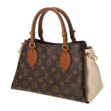 LOUIS VUITTON ルイヴィトン モノグラム ヴァンドーム BB クレーム M46495 レディース モノグラムキャンバス カーフ ハンドバッグ Aランク 中古 銀蔵