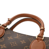 LOUIS VUITTON ルイヴィトン モノグラム ヴァンドーム BB クレーム M46495 レディース モノグラムキャンバス カーフ ハンドバッグ Aランク 中古 銀蔵