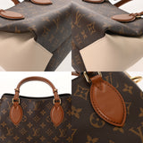 LOUIS VUITTON ルイヴィトン モノグラム ヴァンドーム BB クレーム M46495 レディース モノグラムキャンバス カーフ ハンドバッグ Aランク 中古 銀蔵