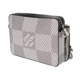 LOUIS VUITTON ルイヴィトン ダミエグラフィット3D トリオメッセンジャー アンタークティカ N50027 メンズ ダミエグラフィットキャンバス ショルダーバッグ Aランク 中古 銀蔵