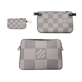 LOUIS VUITTON ルイヴィトン ダミエグラフィット3D トリオメッセンジャー アンタークティカ N50027 メンズ ダミエグラフィットキャンバス ショルダーバッグ Aランク 中古 銀蔵