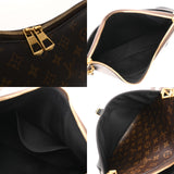 LOUIS VUITTON ルイヴィトン モノグラム オデオンNM MM ブラウン/ノワール M45352 レディース モノグラムキャンバス ショルダーバッグ ABランク 中古 銀蔵