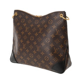 LOUIS VUITTON ルイヴィトン モノグラム オデオンNM MM ブラウン/ノワール M45352 レディース モノグラムキャンバス ショルダーバッグ ABランク 中古 銀蔵