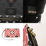 LOUIS VUITTON ルイヴィトン モノグラム クラフティ ネヴァーフル MM クレーム/ルージュ M56583 レディース モノグラムキャンバス トートバッグ ABランク 中古 銀蔵