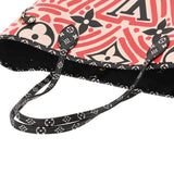 LOUIS VUITTON ルイヴィトン モノグラム クラフティ ネヴァーフル MM クレーム/ルージュ M56583 レディース モノグラムキャンバス トートバッグ ABランク 中古 銀蔵