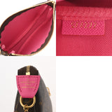 LOUIS VUITTON ルイヴィトン モノグラム ミニ ポシェットアクセソワール ヴィヴィエンヌ ブラウン M81633 レディース モノグラムキャンバス アクセサリーポーチ Aランク 中古 銀蔵