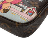 LOUIS VUITTON ルイヴィトン モノグラム ミニ ポシェットアクセソワール ヴィヴィエンヌ ブラウン M81633 レディース モノグラムキャンバス アクセサリーポーチ Aランク 中古 銀蔵