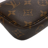 LOUIS VUITTON ルイヴィトン モノグラム ミニ ポシェットアクセソワール ヴィヴィエンヌ ブラウン M81633 レディース モノグラムキャンバス アクセサリーポーチ Aランク 中古 銀蔵
