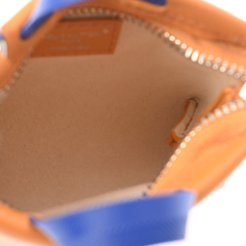 LOUIS VUITTON ルイヴィトン バッグチャーム LV ミニ ショッパー オレンジ M02699 レディース メタル キーホルダー 新同 中古 銀蔵