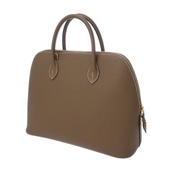 HERMES エルメス ボリード 1923 30 2WAY エトゥープ B刻印(2023年頃) レディース ヴォーエプソン ハンドバッグ 新同 中古 銀蔵